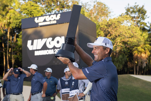 Charles Howell III won the weekend’s LIV Golf tournament.