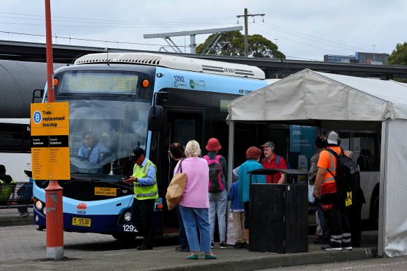 The rail line between Bankstown and Sydenham will be closed for 12 months from as early as July.