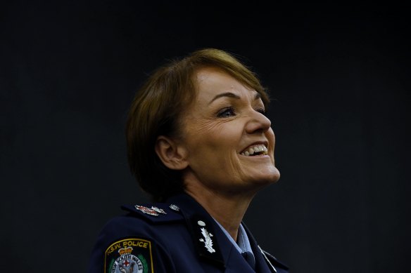 Karen Webb will be the first woman to serve as NSW Police Commissioner.