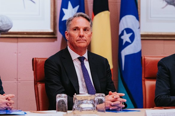 Deputy Prime Minister Richard Marles was described as a “factional assassin” by his colleague Ed Husic, but denied personal responsibility for axing ministers on Thursday.