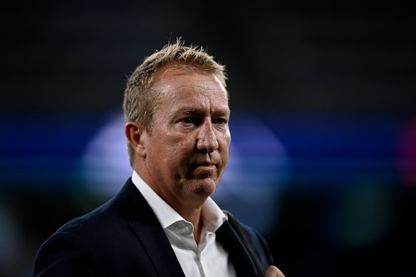 Roosters coach Trent Robinson.