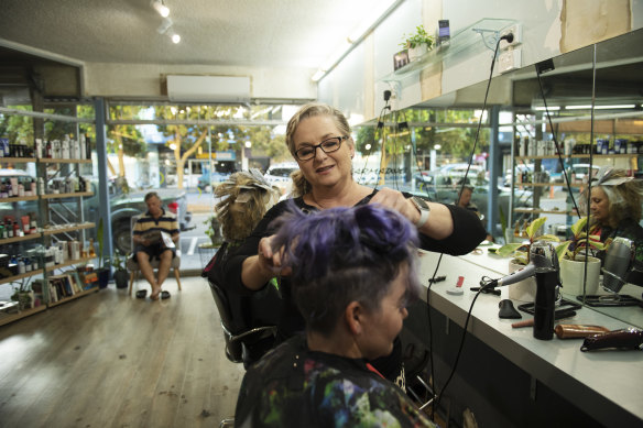 Needing more detail: Hairdresser Cherina Watts from Charmaine Hair Salon in Lismore. 