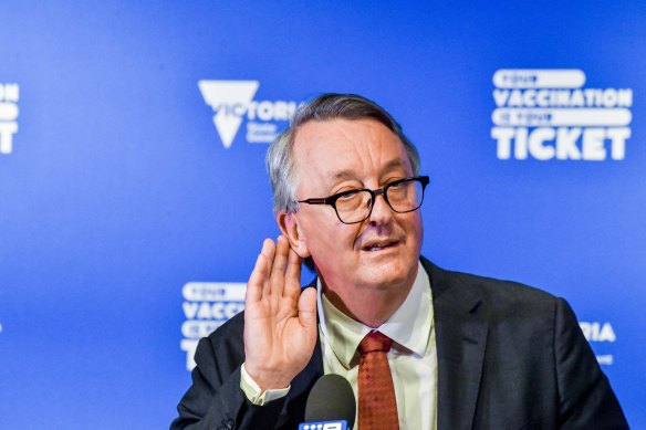 Victorian Health Minister Martin Foley. 