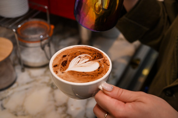 Global coffee bean prices have soared and Australian cafes are struggling.