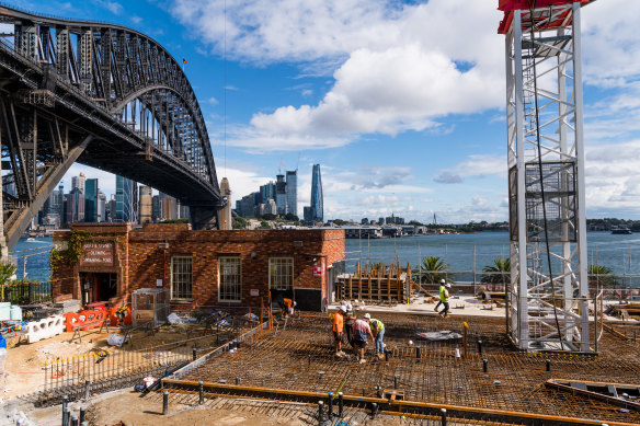 The redevelopment of the pool has been troubled by cost blowouts, delays, heritage concerns and controversy over a federal government grants scheme. 