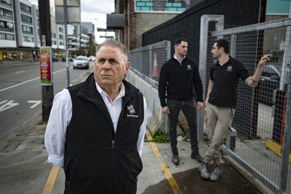 Antonino Gaudioso and his sons Dominic and Steven run heritage tiling business Olde English Tiles.