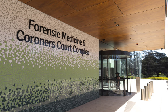 The Forensic Medicine and Coroners Court in Lidcombe.