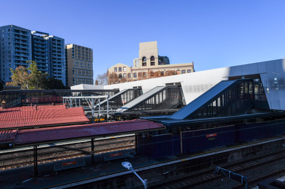 The pedestrian bridge will link Darlington and North Eveleigh to Redfern.