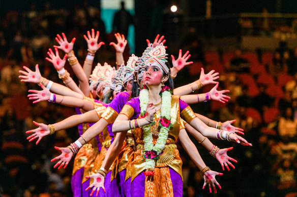 Modi mania officially hit Sydney on Tuesday night.