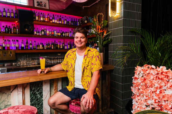 Ben Hickey, co-owner of Surry Hills bar Tucano’s, is taking advantage of the trading extension.