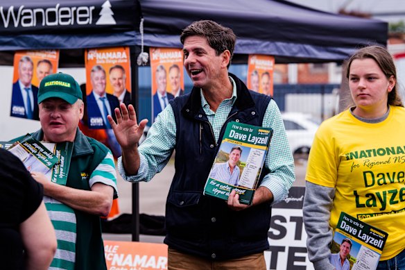 Nationals candidate Dave Layzell.