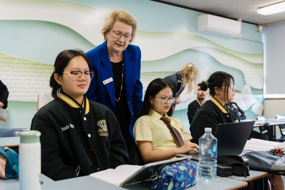 Students at Fairvale High, one of the state’s ambassador schools.