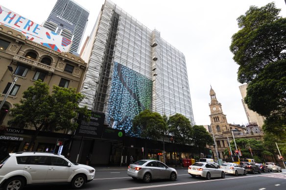The Woolworths building would be demolished under the long-mooted plan to create a public domain in the CBD.