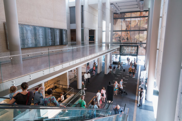 The National Gallery of Australia needs $265 million in urgent capital works over the next 10 years to fix lifts, windows and roofs.