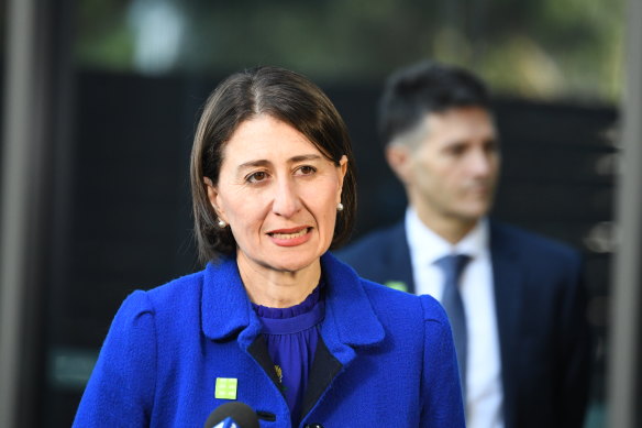 Premier Gladys Berejiklian urged even people with mild symptoms to get tested for COVID-19 if they live in at-risk areas.