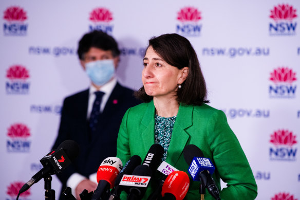 NSW Premier Gladys Berejiklian on Wednesday.