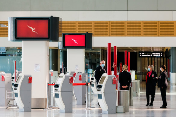 An empty airport with a big price tag.