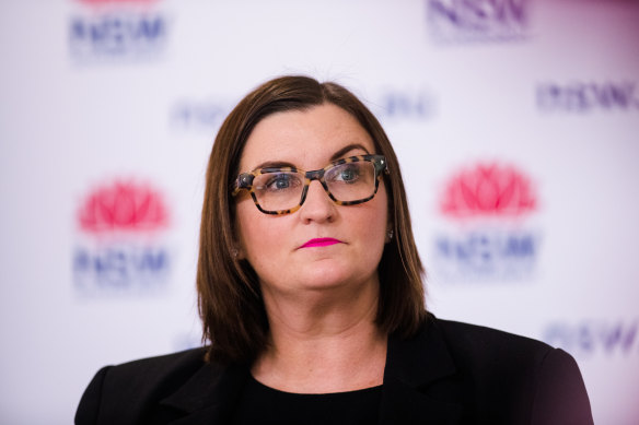 NSW Education Minister Sarah Mitchell. 