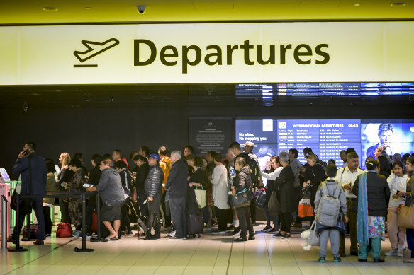 A record number of international flights transited through Melbourne Airport in December while domestic capacity continues to lag behind pre-COVID-19.