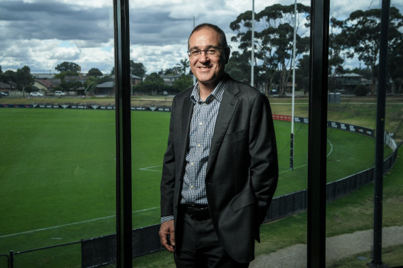 Essendon CEO Craig Vozzo has plenty of work to do alongside Brad Scott and Matt Rosa.