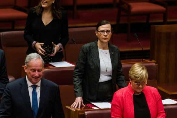 Outgoing Liberal senator Concetta Fierravanti-Wells.