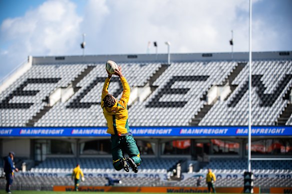 The Wallabies prepare to take on the All Blacks at Eden Park on Saturday. 