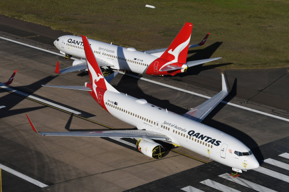 Qantas says it is on track to hit 90 per cent of pre-COVID capacity by mid-year.