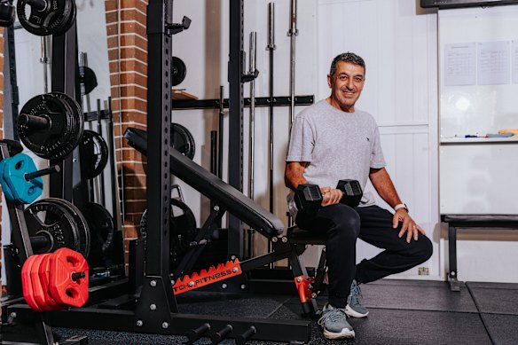 Robert Catanese, 66, discovered his muscle loss when he semi-retired.