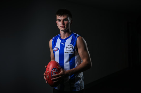 Colby McKercher in his Roos colours.