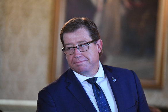 Inspector-General for Water Compliance Troy Grant said the legislation for illegal water trading is “rubbish”.