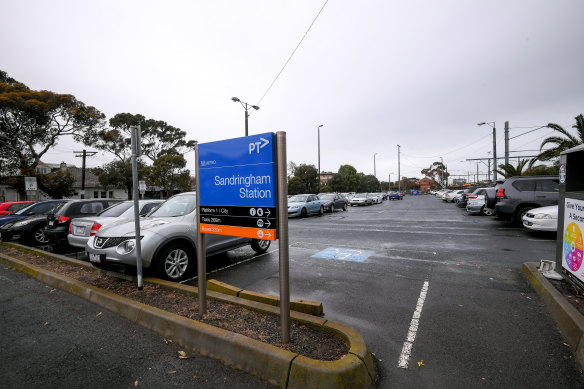 A commuter car park at Sandringham station promised by Scott Morrison in 2019 is not expected to be built until mid-2025 at the earliest.