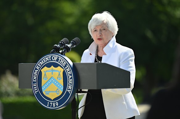 Then US treasury secretary Janet Yellen played a prominent role in the global tax deal announced in 2021. 
