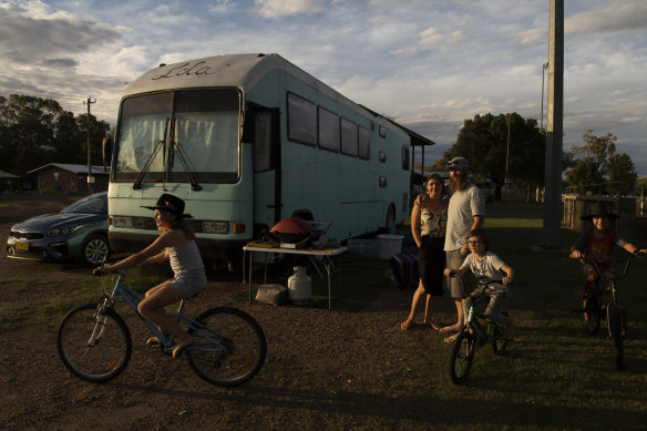 The Cielo family missed the border crossing by just a couple of hours in July. 