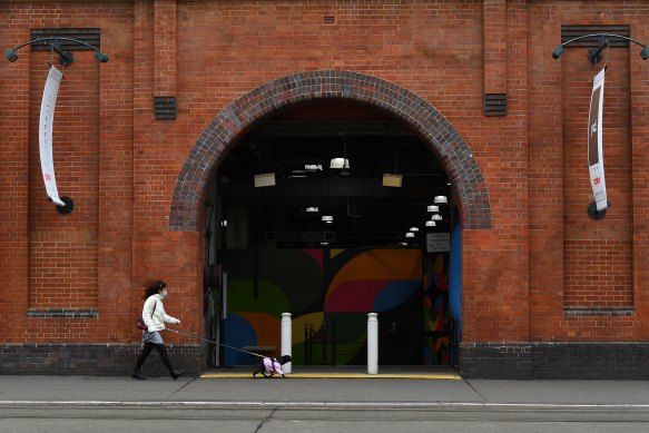 One of the Hay Street entrances to the markets.