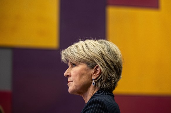 Former ANU Chancellor Julie Bishop left her position seven months early.