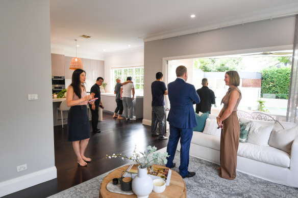 A young couple paid $4.98 million at auction on Saturday for a four-bedroom home in Roseville.