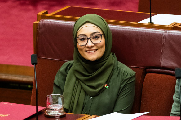 Labor senator Fatima Payman 