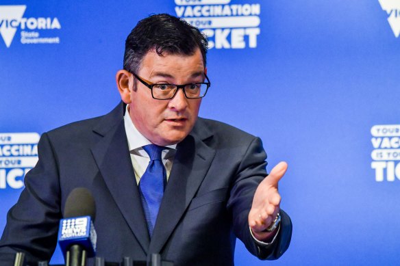 Victorian Premier Daniel Andrews.