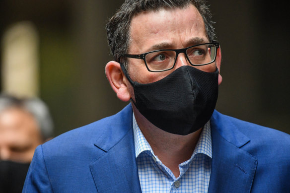 Premier Daniel Andrews dismissed the women's behaviour as 'a selfish choice'.