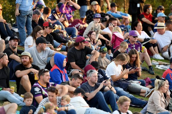 Vaccination could reasonably be demanded for people wishing to attend live sport.
