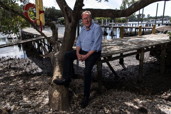 Labor candidate  in the Bega byelection Dr Michael Holland.