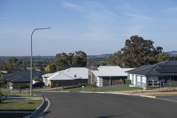 Orange needs thousands more homes, built in the centre of town and on the outer fringe, to cater to its surging population.
