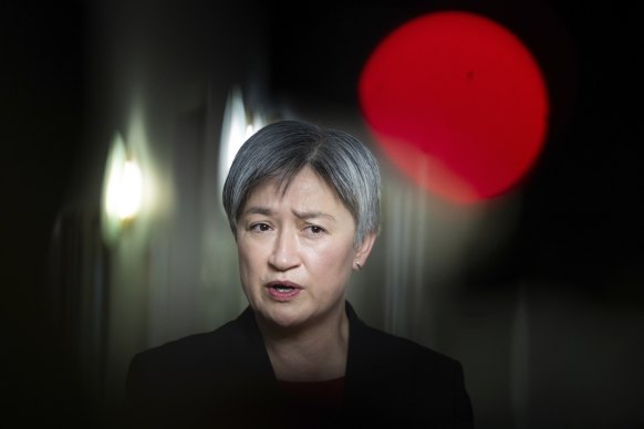 Foreign Affairs Minister Penny Wong.