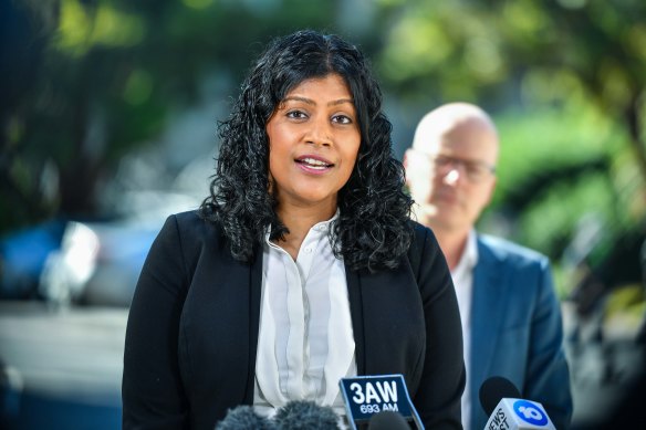 Victorian Greens leader Samantha Ratnam.