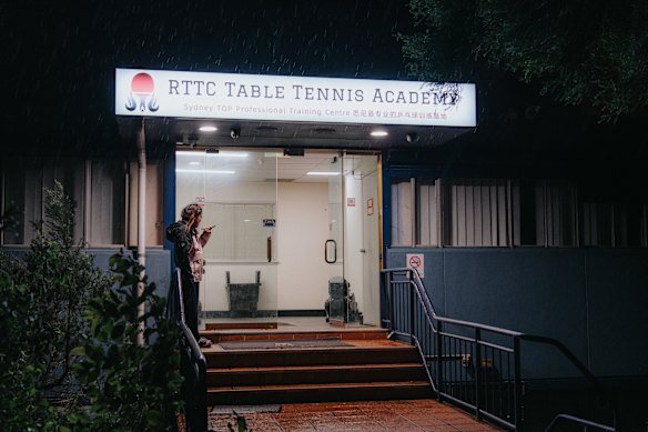 RTTC Table Tennis Academy on Averill Street in Rhodes, Sydney.