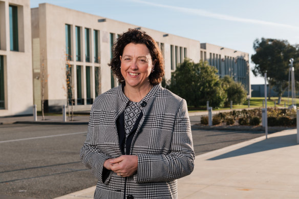 Kooyong MP Monique Ryan at Parliament House.