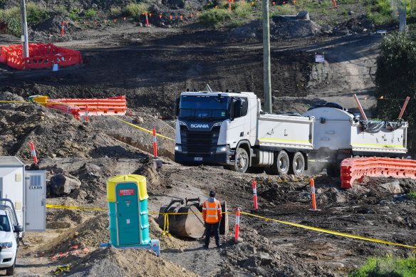 “Estimates of additional costs to complete the project differ among project parties and remain uncertain,” Transurban said in financial results.