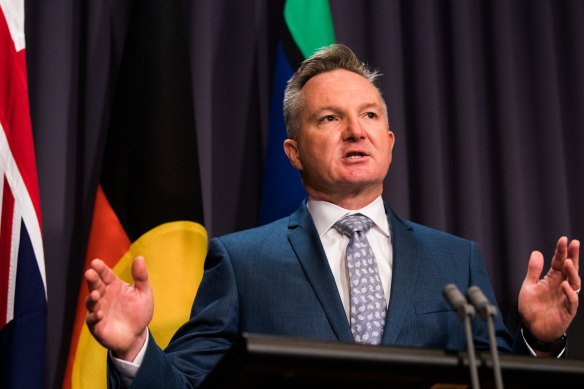 Climate Change and Energy Minister Chris Bowen has called the so-called gas trigger “as blunt as a basketball”.