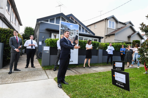 Sydney’s median house price has increased 55 per cent since the previous market downturn in 2019.