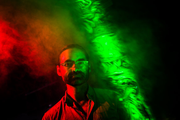 Professor Jason Monty, the head of mechanical engineering at the University of Melbourne.